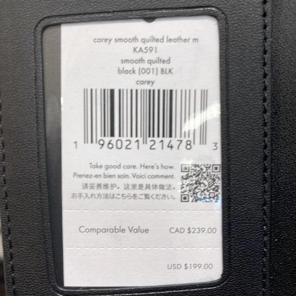 Kate Spade Carey Medium Compartment Bifold Wallet 
COLOR: Black
NWT - Picture 13 of 16